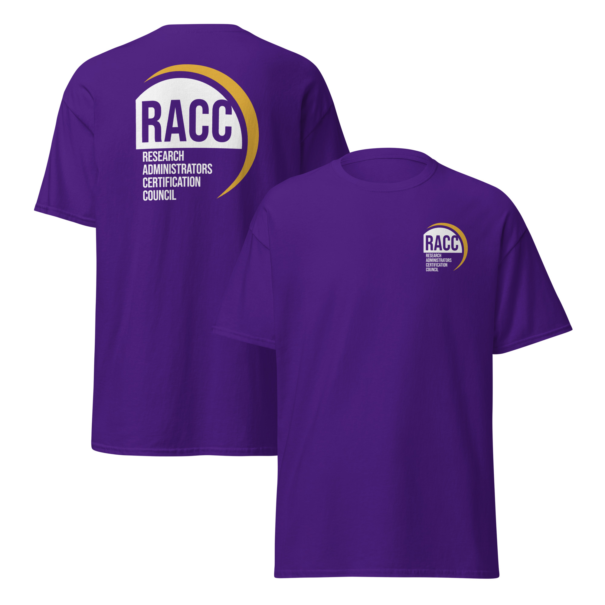 RACC Logo Purple Shirt